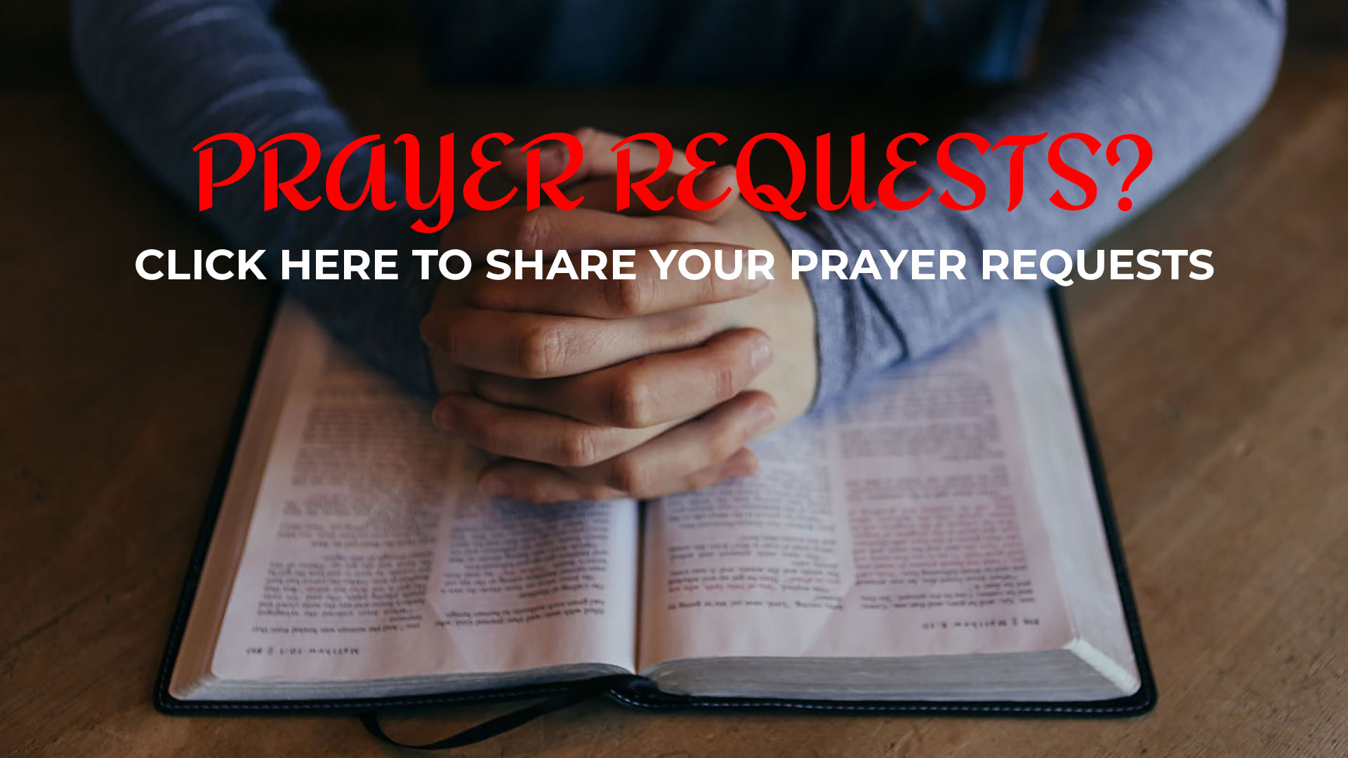 Prayer Requests