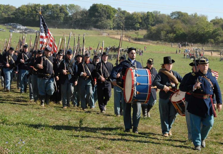 Soldiers Marching